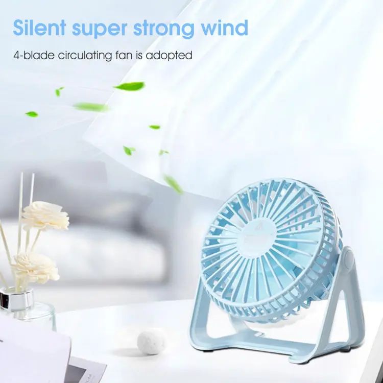 360°rotating mini fan Desktop Fan for Home Office or Travel usb ventilation fan air conditioner