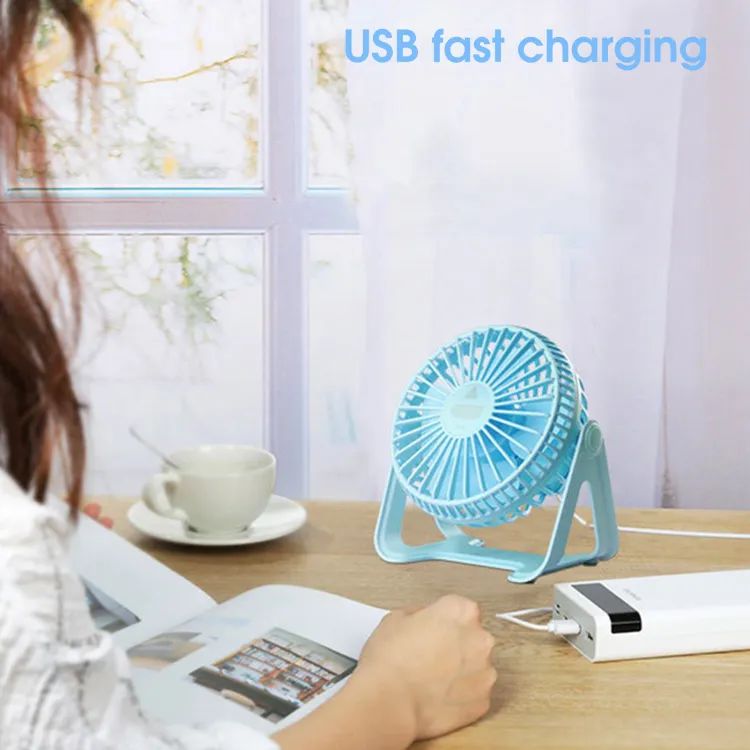 360°rotating mini fan Desktop Fan for Home Office or Travel usb ventilation fan air conditioner