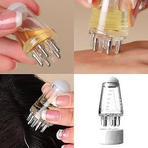 Scalp Root Hair Oil Applicator – Mini Oil Massage Comb (Random Color)