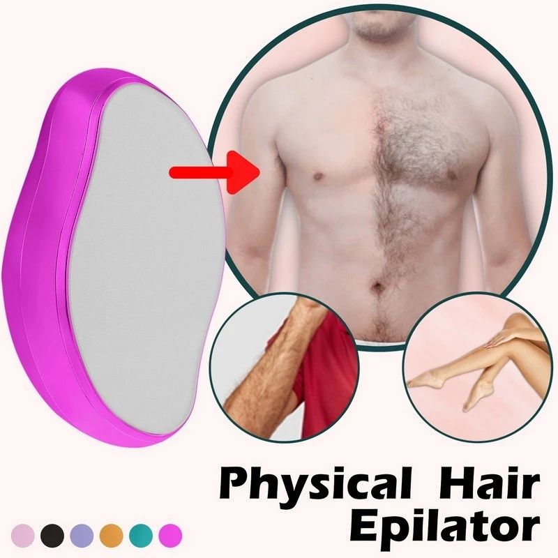 Crystal Hair Remover - Portable Epilator for Men and Women Full Body - Magic Crystal Hair Removal Eraser