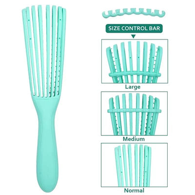 Curly Hair Detangling Brush for Women and Men Scalp Massage Comb Hair Brush Detangler Salon