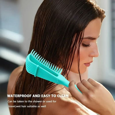 Curly Hair Detangling Brush for Women and Men Scalp Massage Comb Hair Brush Detangler Salon