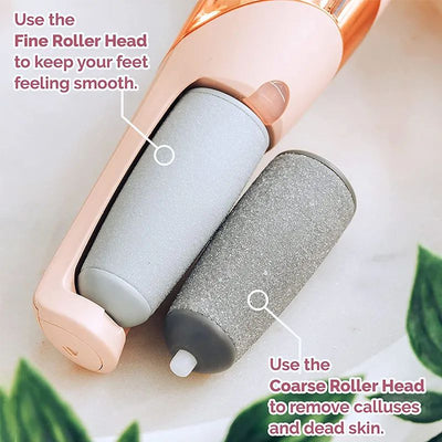 Electric Foot File for Heels Grinding Pedicure Tools Callus Remover USB Rechargeable Professional Foot Care Tool Dead Hard Skin