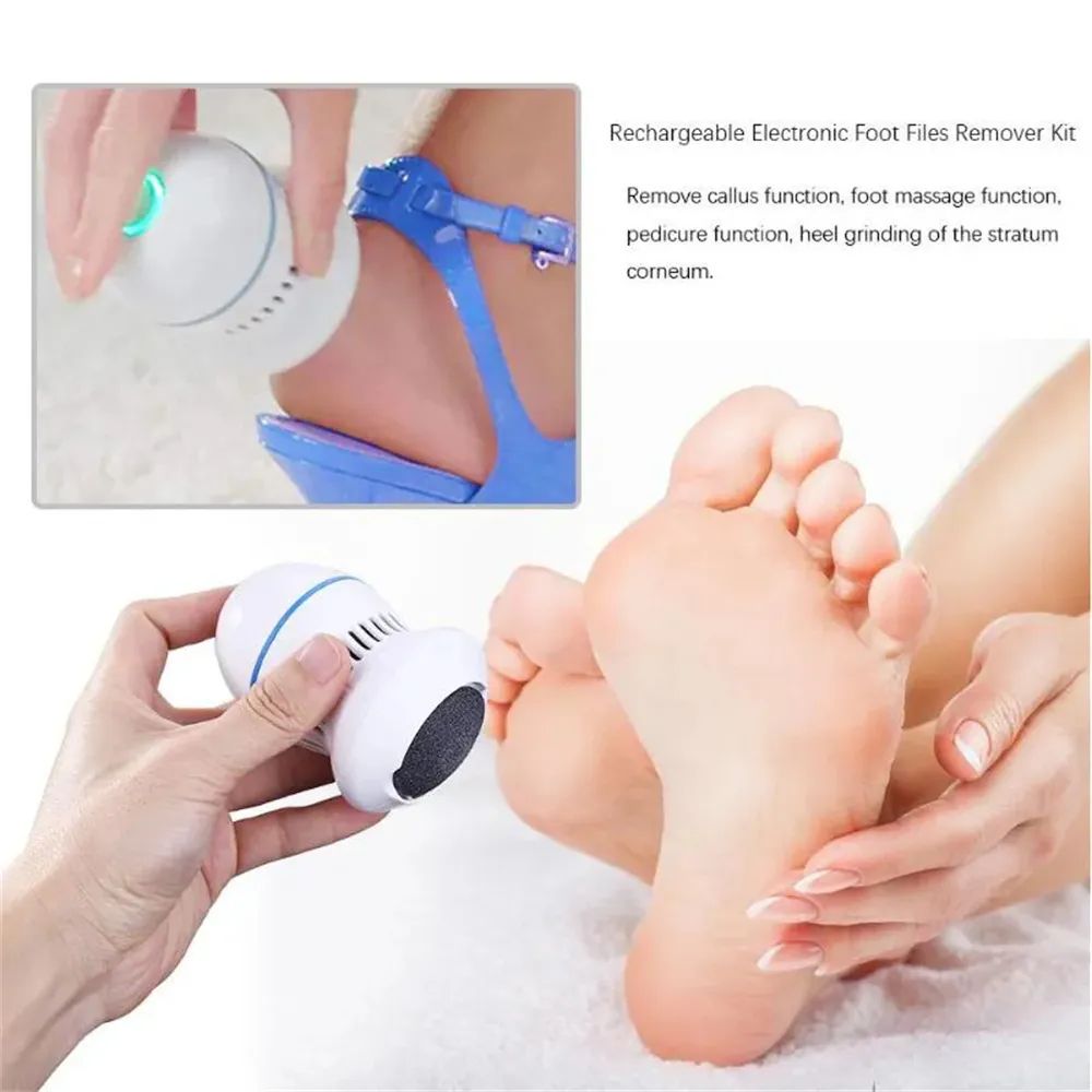 Rechargeable Exfoliator Pedicure Device