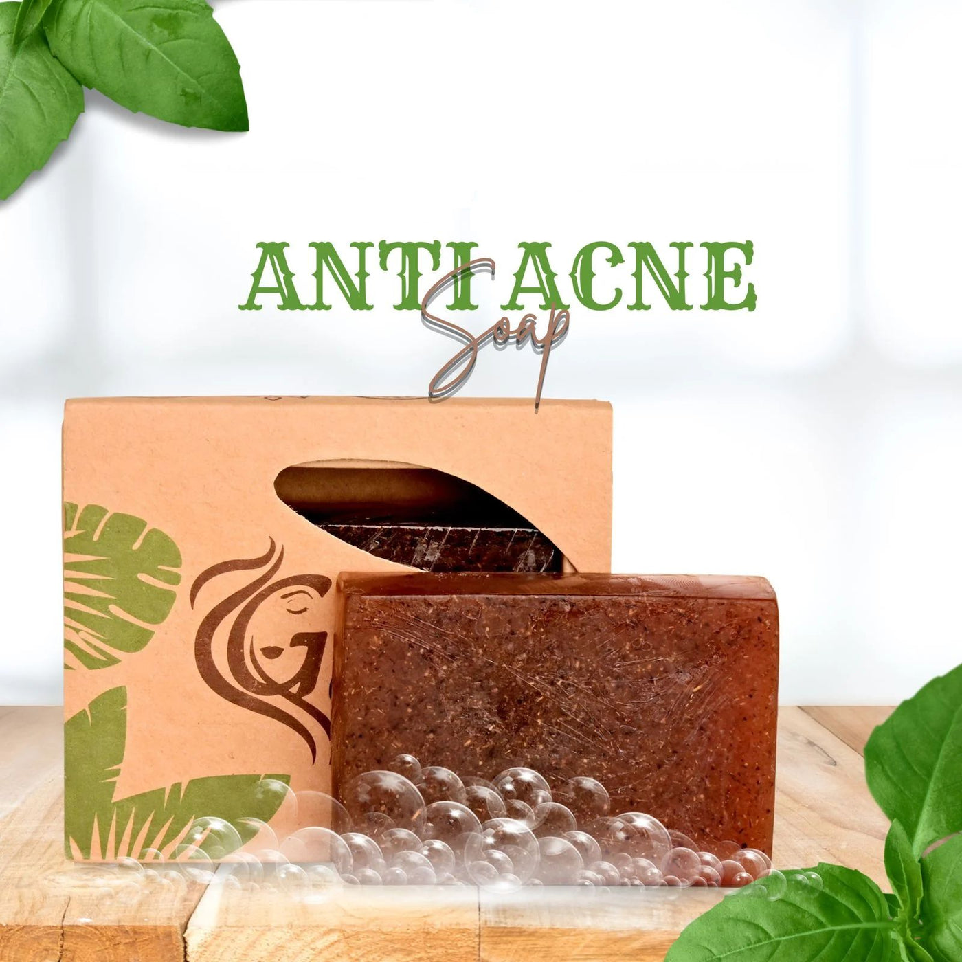 GLAASH ANTI ACNE SOAP BAR 100GM