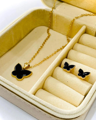 Gold Plated Pendant Set