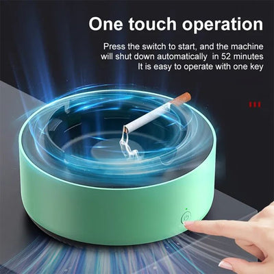 Ashtray with Air Purifier Features Ashtray Air Purifier for Home Portable Smokeless Air Purifier Ashtray for Car