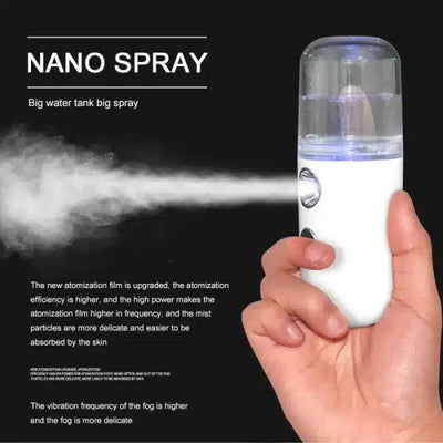 Mini Nano Face Steamer Or Sprayer Rechargeable (random Color)