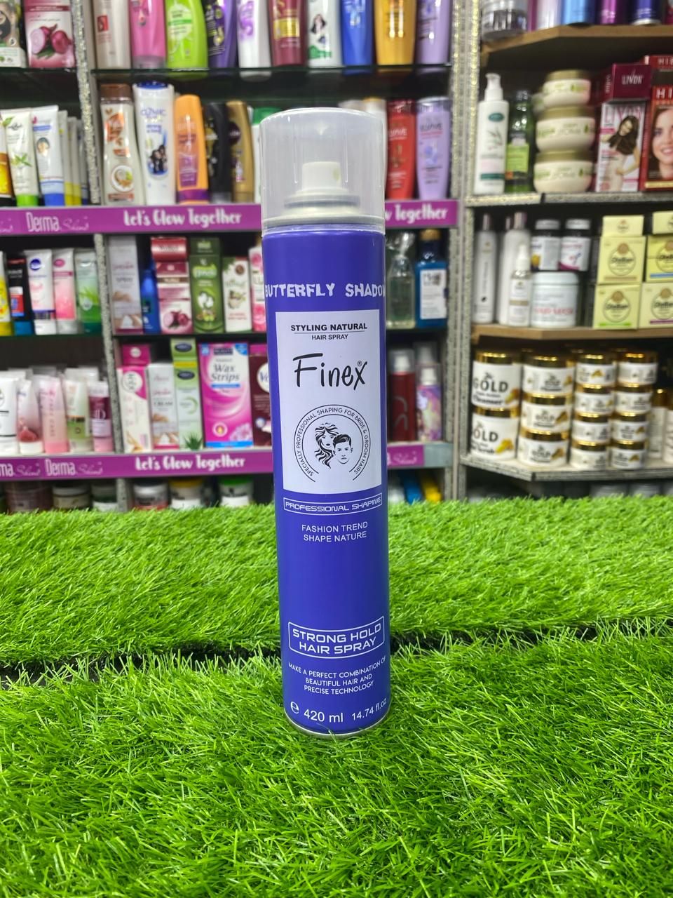 Finex Hair Spray Strong Hold All Day Style and Control